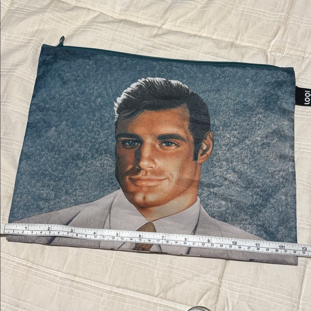 LOQI Tom of Finland Flat Zipper Pouch